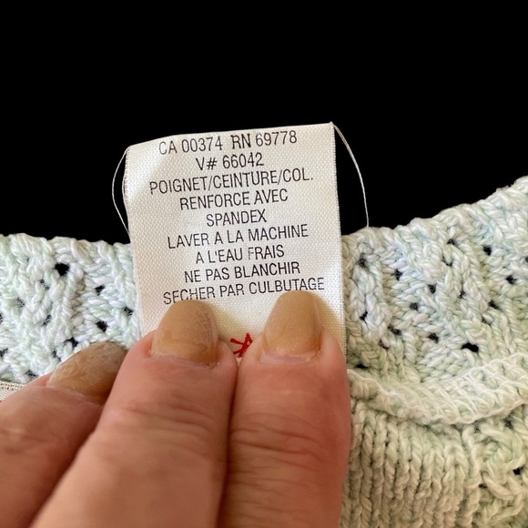 Vintage Northern Reflections Women's Blend Button Front Cardigan Sweater SZ M - Picture 8 of 11